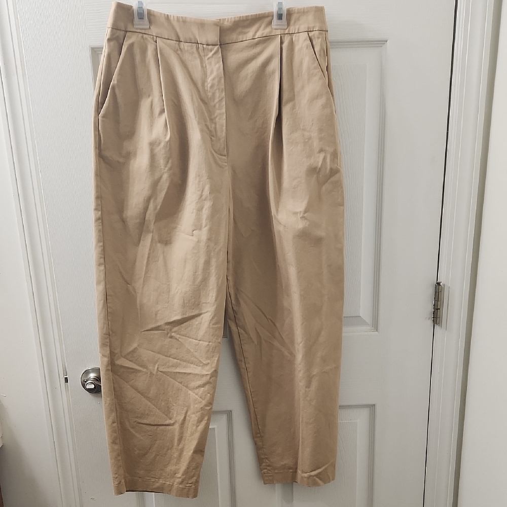 Exquise Tan Trousers